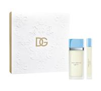 DolceGabbana Womens-fragrances Light-BlueGift set Light Blue Eau de Toilette, 50 ml + Light Blue Eau de Toilette Travel Spray, 10 ml