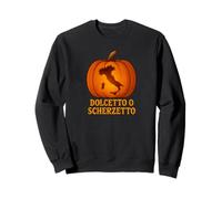Dolcetto o Scherzetto Italy Pumpkin Sweatshirt