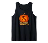 Dolcetto o Scherzetto Italy Pumpkin Tank Top