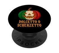 Dolcetto o Scherzetto Pumpkin PopSockets Adhesive PopGrip
