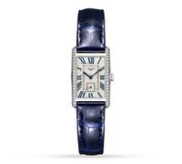 Longines DolceVita Ladies' Blue Leather Strap Watch