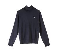 Dolcevita Zebra - male - PS By Paul Smith - Turtlenecks - Black - 2XL - Knitwear 2XL