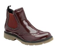 Dolcis Ladies Winlove Chelsea Dealer Brogue Street Style Memory Foam Boot (8 UK, Winlove Burgundy)