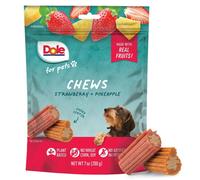 Dole Chews Strawberry and Pineapple Pouch Dog Treats - 200g