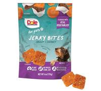 Dole for Pets Fruit Jerky Bites Dog Treats, Carrot and Coconut, 6oz |Flavored with Real Fruit and Vegetables, No Wheat, Corn, Soy, Artificial Flavors, Colors, or Preservatives