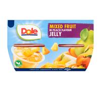 Dole Mix Fruit In Peach Jelly 4 x 123g