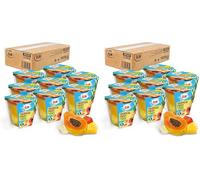 Dole Tropical Fruit in Juice Fruit Pots 8 x 198g, Assorted Fruits, Healthy Snack, No Added Sugar Fruit Cocktail Bowls, Perfect for Breakfast & Dessert or Adding to Recipes (Pack of 2)