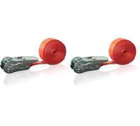 Dolezych Lashing Strap, 1-Part Lashing Strap for Loop Lashing, 700 Dan (kg), 4.00 m Length (Pack of 2)