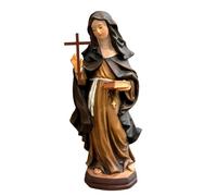 Dolfi | Sant'Angela di Foligno 15 cm | Hand-Coloured Wood in Val Gardena | Nativity Figure