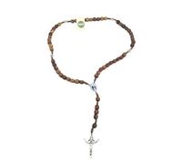Dolfi Wooden Rosaries and Olive Tree 10 cm | Natural Wood in Val Gardena | Nativity Figure