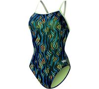 Dolfin Uglies One Piece Swimsuit - Athletic Practice Swimwear for Training, Sports, and Fitness, Cruisin, 34