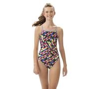 Dolfin Uglies Women's One Piece Swimsuit - Athletic V-Back Training Swimsuit, Gamescape, 30