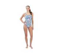 Dolfin Uglies Women's One Piece Swimsuit - Athletic V-Back Training Swimsuit, Wild Cherry, 32