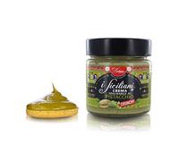 Dolgam Crunchy Pistachio Spread, Made in Italy, 200g Jar