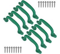 Dolibest Climbing Handle Kids Playground Hand Grip Safety Grab | Monkey Bar Ninja Obstable Course,Swing Set Slide Playset Kids Room Treehouse Bunk Bed Gate Closet,18cm,Φ2.2cm,Wall Ceiling