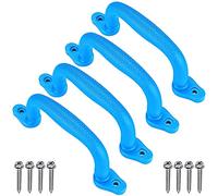 Dolibest Climbing Handle Kids Playground Hand Grip Safety Grab | Monkey Bar Ninja Obstable Course,Swing Set Slide Playset Kids Room Treehouse Bunk Bed Gate Closet,18cm,Φ2.2cm,Wall Ceiling