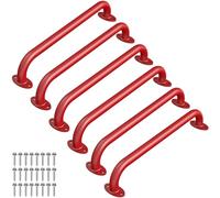 Dolibest Grab Rail 43cm Kids Climbing Handle Safety Grip Bar/Oval Red