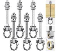Dolibest Swing Hanger 175mm Hammock Hook 6 Eyebolt Beam Mount Anchor