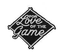 DoLife Attached Love of the Game Hook and Loop Patches for Backpacks, 1 Pcs Funny Meme Embroidered Patches, Tactical Military Morale Patch with Hook Fastener Backing, Cute Accessories - Locally Owned