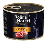 Dolina Noteci No Grain Wet Food for Adult Cats Duck Complete Recipe 185g Can