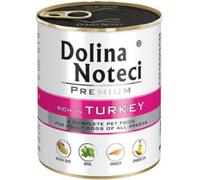 Dolina Noteci Premium Adult Wet Dog Food Mixed Variety Pack, Complete Dog Food, Gluten-Free (800 g (Pack of 6), Turkey)