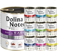 Dolina Noteci Premium Adult Wet Dog Food Mixed Variety Pack, Complete Dog Food, Gluten-Free (800 g (Pack of 8), Mix)