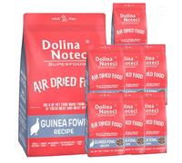 Dolina Noteci Premium Air Dried Dog Food with Guinea Fowl, Grain-Free, 8 x 1kg