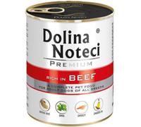 Dolina Noteci Premium Complete Wet Dog Food for Adult Dogs, Beef, 400g Can, Single Pack