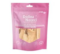 Dolina Noteci Premium Deer Skin for Dogs 100g - 100% Natural Low Fat Chewy Treats, Premium Grain-Free Dental Chews, High Protein Hypoallergenic Rewards for Small Medium Large Breeds