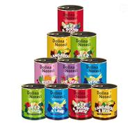 Dolina Noteci Premium Grain-Free Wet Dog Food Variety Pack - 80% Meat, Perfectly Balanced Diverse Meals, Tailored Nutrition, Natural Ingredients, No Artificial Additives for All Breeds (Mix, 10x800g)