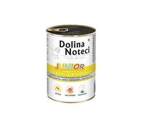 Dolina Noteci Premium JUNIOR Wet Dog Food/Non-Allergic Full of Nutrition Mineral Vitamin (400 g (Pack of 4), Chicken Gizzards)