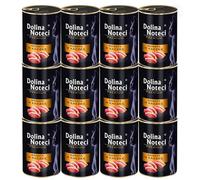 Dolina Noteci Premium Moist & Juicy Wholesome Grain-Free Cat Food - Natural Meat Recipes Enriched with Vitamins & Minerals for Happy, Healthy Cats! (Duck, 12x400g)