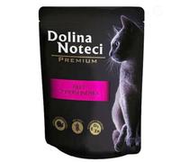 Dolina Noteci Premium Moist & Juicy Wholesome Grain-Free Cat Food - Natural Meat Recipes Enriched with Vitamins & Minerals for Happy, Healthy Cats! (Turkey Breast Fillet, 85g)