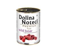 Dolina Noteci Premium Pure Complete Wet Dog Food for Sensitive and Allergic Dogs, Wild Boar, 800 g, Pack of 6