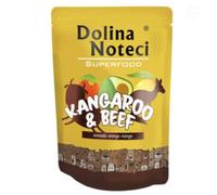 Dolina Noteci Premium SUPERFOOD Grain-Free Wet Dog Food for All Breeds - Natural Recipes, Tailored Nutrition, Unique Meats & Functional Supplements, No Additives (Kangaroo & Beef, 300g)