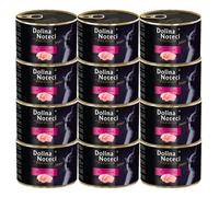 Dolina Noteci Premium Turkey Junior Wet Cat Food For Kittens 185G - Balanced Nutritious Meal For Healthy Growth And Vitality X12