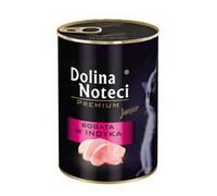 Dolina Noteci Premium Turkey Junior Wet Cat Food For Kittens 400G - Balanced Nutritious Meal For Healthy Growth And Vitality X1