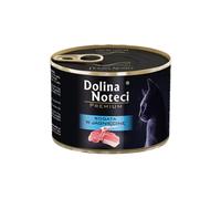 Dolina Noteci Premium - Wet Cat Food 185g Tins - High Meat Complete Nutrition with Taurine, Vitamins & Minerals, Digestive Support, Skin & Coat Care (Lamb, 4 x 185g)