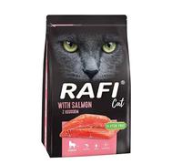 Dolina Noteci RAFI Complete Cat Food -Natural Ingredients- Healthy Nutritious Tasty - Air Dried Food for Adult Cats (4, Salmon Steriilised)
