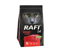 Dolina Noteci RAFI Complete Cat Food -Natural Ingredients- Healthy Nutritious Tasty - Air Dried Food for Adult Cats (6, Beef)