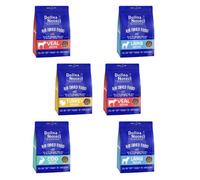 Dolina Noteci Superfood Mixed Selection Air Dried Grain Free Complete Cat Food Veal, Turkey, Cod Or Lamb High Quality Dish 1Kg X6