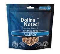 Dolina Noteci Training Treats Allergy Dog Snacks 130g, Premium Monoprotein Beef Reward for Sensitive Pets, Grain Free Gluten Free High Protein Natural Dried Healthy Bites for Training and Reward.