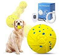 Dolita Interactive Dog Toy with Remote 3 Modes Tough Chewers Dog Ball,Smart Motion-Activated,E-TPU Material Toys for Aggressive Chewers,Large/Medium Dogs
