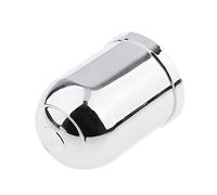 Dolity Towbar Towball Plastic Cap Tow Ball Towing Protect Cover 50mm 2Inch Diameter - Chrome, 50mmx70mm