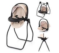 Doll accessories 4-in-1 set Doll high chair, carrier, bed