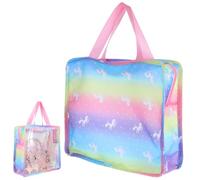 Doll Accessories Hand Bag, Baby Doll Clothes Tote Bag with Zipper Clear