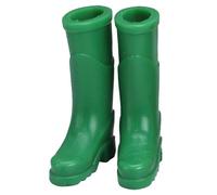 Doll Accessories Set Mini Dollhouse Miniature Rain Boots Realistic Miniature Rain Boots for Doll Toys Paper Doll Accessories (Green, 2 x 2.5 x 3.5 cm)
