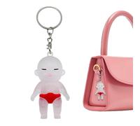Doll Bag Charms for Handbags UV Color Changing Cute African Doll