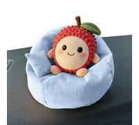 Doll Bean Bag Chair - 15cm Handmade Mini Seat Ornament, Cute Tiny Beanbag Sofa for Stuffed Toys, Soft Fabric Collectible Decor | for Girls Nursery Bedroom Play Crafts