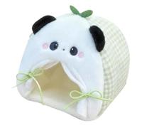 Doll Bed Miniature - Plush Panda Mouse Bear Princess Furniture, Small Short Plush PP Cotton Playset, 10x10x20cm Cute Pet House | Tiny Nursery Decor For Girl Kids Stuffed Animals Imaginative Play